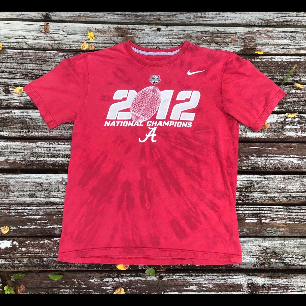 Tie Dye Nike Alabama 2012 Champions